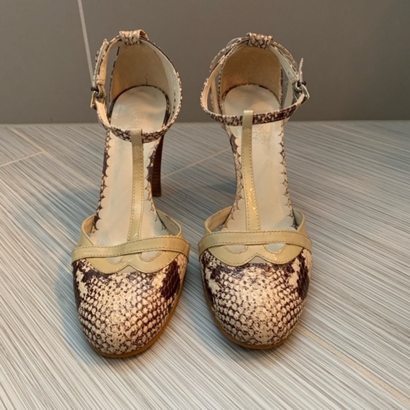 Franco Sarto JIB snakeskin print heel - Picture 2 of 7